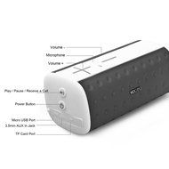 MOCREO Bluetooth Speaker Portable, IPx5 Water-resistant Wireless Portable Bluetooth Speaker - MOSOUND Bar (White) N3
