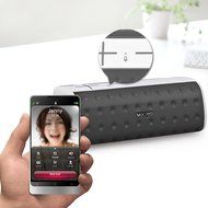 MOCREO Bluetooth Speaker Portable, IPx5 Water-resistant Wireless Portable Bluetooth Speaker - MOSOUND Bar (White) N4
