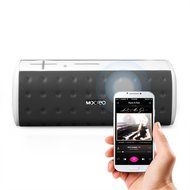 MOCREO Bluetooth Speaker Portable, IPx5 Water-resistant Wireless Portable Bluetooth Speaker - MOSOUND Bar (White) N5