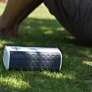 MOCREO Bluetooth Speaker Portable, IPx5 Water-resistant Wireless Portable Bluetooth Speaker - MOSOUND Bar (White) N8