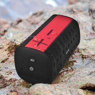 MOCREO Bluetooth Speaker Portable, IPx5 Water-resistant Wireless Portable Bluetooth Speaker - MOSOUND Bar (White) N11