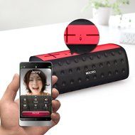 MOCREO Bluetooth Speaker Portable, IPx5 Water-resistant Wireless Portable Bluetooth Speaker - MOSOUND Bar (White) N14