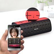 MOCREO Bluetooth Speaker Portable, IPx5 Water-resistant Wireless Portable Bluetooth Speaker - MOSOUND Bar (White) N16