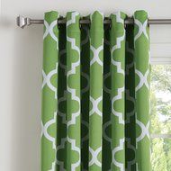 Best Home Fashion Room Darkening Morrocan Print Curtains - Antique Bronze Grommet Top - Grey- 52&quot;W X 63&quot;L - (1... N33
