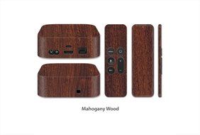 Stickerboy Wood Series Skin/Sticker/Decal for Apple TV 4th Gen (Mahogany)