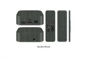 Stickerboy Wood Series Skin/Sticker/Decal for Apple TV 4th Gen (Mahogany) N2