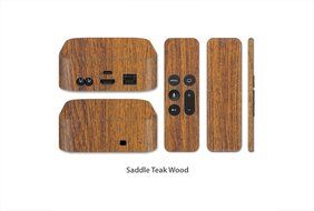 Stickerboy Wood Series Skin/Sticker/Decal for Apple TV 4th Gen (Mahogany) N6