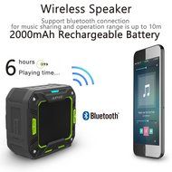 APIE Outdoor Bluetooth Speakers Portable Wireless Speakers (IP65 Water Resistant / Dustproof, 10 Hours Play Time... N3