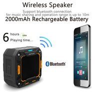 APIE Outdoor Bluetooth Speakers Portable Wireless Speakers (IP65 Water Resistant / Dustproof, 10 Hours Play Time... N17