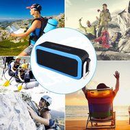 Awkli Bluetooth Waterproof Speaker Wireless Shockproof Portable 5W Power HD Speaker with Carabiner Supported Music... N2