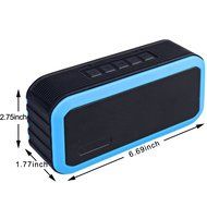 Awkli Bluetooth Waterproof Speaker Wireless Shockproof Portable 5W Power HD Speaker with Carabiner Supported Music... N5