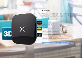 M.Way Amlogic S912 Android 6.0 TV Box Bluetooth 4.0 HD Octa-core 2GB+16GB Dual WiFi 2.4GHz 5.8GHz H.265 4K2K 60fps... N6