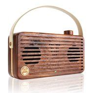 Premium Hand Crafted Wood Bluetooth Speaker with NFC Technology by GOgroove - Works With Apple iPhone 6 , Samsung...
