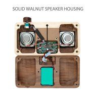 Premium Hand Crafted Wood Bluetooth Speaker with NFC Technology by GOgroove - Works With Apple iPhone 6 , Samsung... N3