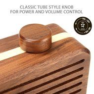 Premium Hand Crafted Wood Bluetooth Speaker with NFC Technology by GOgroove - Works With Apple iPhone 6 , Samsung... N5