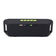 PuiSsant Bluetooth 4.0 Portable Wireless Speaker TF card USB FM Radio Green N3