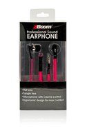 2BOOM Professional Sound Wired Earbuds with Microphone and Volume Control Pink N4