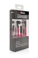 2BOOM Professional Sound Wired Earbuds with Microphone and Volume Control Pink N5