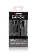 2BOOM Professional Sound Wired Earbuds with Microphone and Volume Control Pink N12