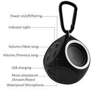 Mini Speaker,ELEGIANT Portable IPX7 Waterproof Shower Speaker Bluetooth Wireless Stereo Speaker with Powerful... N4