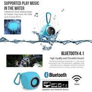Mini Speaker,ELEGIANT Portable IPX7 Waterproof Shower Speaker Bluetooth Wireless Stereo Speaker with Powerful... N11