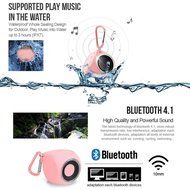 Mini Speaker,ELEGIANT Portable IPX7 Waterproof Shower Speaker Bluetooth Wireless Stereo Speaker with Powerful... N37