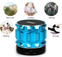 Bluetooth Speakers,Ubit Portable Wireless Speaker with Microphone for Phone LED Flash Mini player Support TF Card... N8