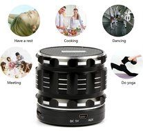 Bluetooth Speakers,Ubit Portable Wireless Speaker with Microphone for Phone LED Flash Mini player Support TF Card... N17