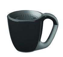 GEAR4 Double Espresso Large Coffee Cup Style Bluetooth Speaker with Handsfree (Black) N2