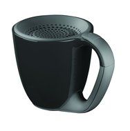GEAR4 Double Espresso Large Coffee Cup Style Bluetooth Speaker with Handsfree (Black) N4