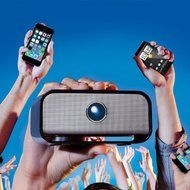 brookstone Big Blue Live Wireless Bluetooth Speaker N3