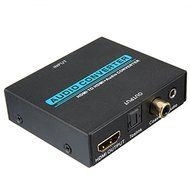 HDMI To HDMI Toslink SPDIF Coaxial Coax Analog RCA L/R Audio Converter Adapter