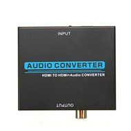 HDMI To HDMI Toslink SPDIF Coaxial Coax Analog RCA L/R Audio Converter Adapter N3