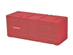 Monoprice 110950 Portable Bluetooth NFC Brick Speaker, Red