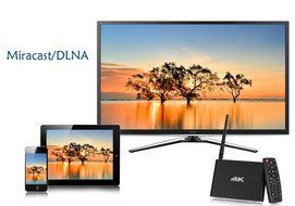 Box TV Android 5.1 Wi-Fi Octa Core R&eacute;solution Ultra HD (4K) / Wi-Fi dual band 2.4GHz + 5GHz / DLNA / Miracast... N3
