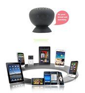 WONFAST&reg; Waterproof Mini Mushroom Wireless Bluetooth 3.0 Speaker (Black) N2