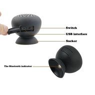 WONFAST&reg; Waterproof Mini Mushroom Wireless Bluetooth 3.0 Speaker (Black) N4