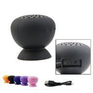 WONFAST&reg; Waterproof Mini Mushroom Wireless Bluetooth 3.0 Speaker (Black) N5