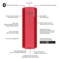 UE BOOM 2 Phantom Wireless Mobile Bluetooth Speaker (Waterproof and Shockproof) N16