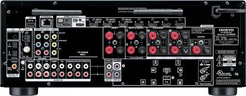 Onkyo TX-NR646 7.2-Channel Network A/V Receiver + Onkyo SKH-410 Dolby Atmos-Enabled Speaker System (Set of 2)... N3