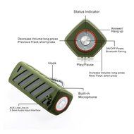 Portable Wireless Bluetooth Speakers Waterproof with Power Bank, Powerful Surround Hi-fi Sound with Enhanced Bass... N20