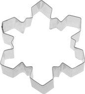 Fox Run Tinplated Steel 3" Snowflake Cookie Cutter, , Not Applicable