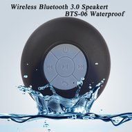 [New Release]cnokfan Mini Waterproof Wireless Shower Bluetooth 3.0 Speaker, Handsfree Speakerphone with Builtin-Mic...