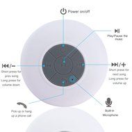 [New Release]cnokfan Mini Waterproof Wireless Shower Bluetooth 3.0 Speaker, Handsfree Speakerphone with Builtin-Mic... N21