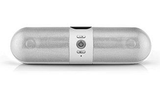 Sentry Mobile BluetoothTM Speaker, Delivers Hi-Definition Stereo Sound, SPBT3 white