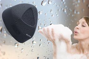 Mini Waterproof Bluetooth Shower Speaker, BILIFUN Portable Wireless Speaker 5W,Waterproof IP66 with Suction Cup... N4
