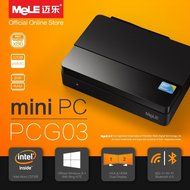 OURSPOP&reg; MeLE PCG03 Quad Core Mini PC 2GB DDR3 32G eMMC with HDMI 1.4 /VGA /LAN /WiFi /Bluetooth 4.0. Pre-install...