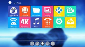 HD 1080P RK8 Streaming Media Player RK3368 Octa-core Android 5.1.1 TV Box Internet TV With Kodi Fully Loaded/... N25