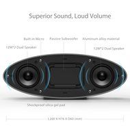 BEASON Portable 24W Dual Speaker Bluetooth Speaker, Deep Bass Indoor &amp; Outdoor Wireless Speaker N7