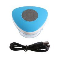 DROK&reg; Triangle Waterproof Bluetooth Wireless Shower Speaker,Rechargeable, High Performance, Sound Quality Stability... N21